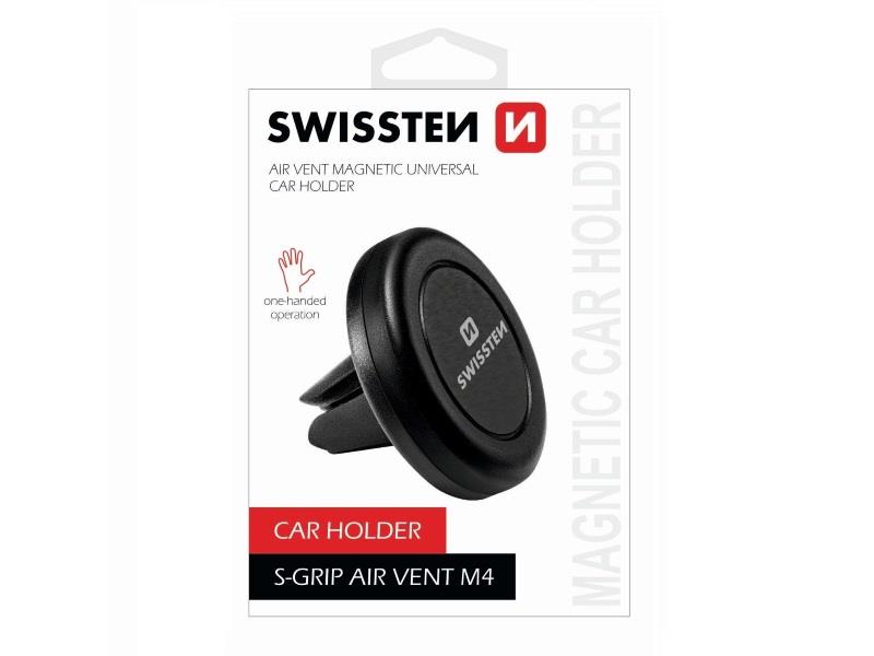 SWISSTEN držač za mobitel, magnetski, za ventilaciju S-GRIP AIR VENT M4 - 03030022