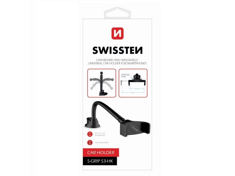 SWISSTEN držač za mobitel, produženi, za staklo ili upravlj. ploču S-GRIP S3-HK - 03030031