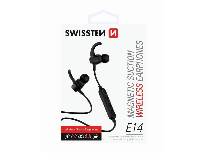 SWISSTEN slušalice Bluetooth, mikrofon, Handsfree, In-ear, crne ACTIVE - 05180072