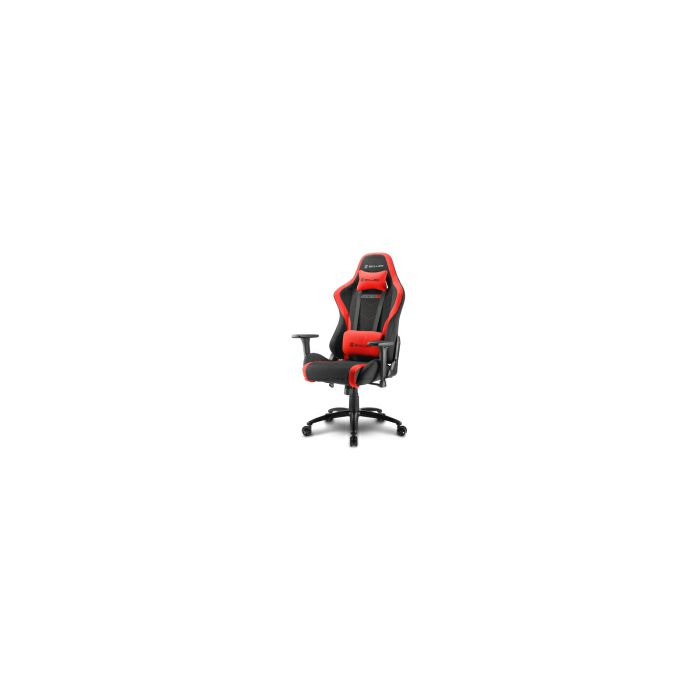 Sharkoon Skiller SGS2, igraća stolica, crno-crvena