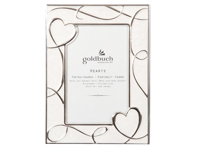 GOLDBUCH foto okvir Hearts cream 10X15 - 06070503