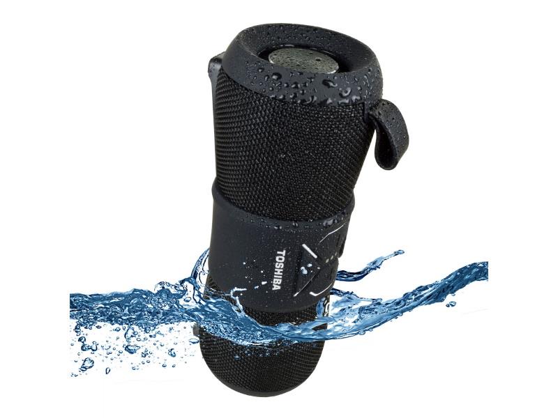 TOSHIBA zvučnik Bluetooth, vodootporni, 2*6W, Handsf, baterija, crni TY-WSP200 - 05220134