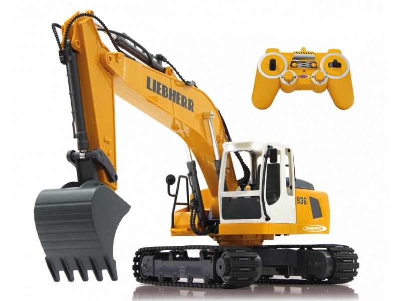 Jamara bager na daljinsko upravljanje Liebherr R936, žuti 1:20 - 18100003