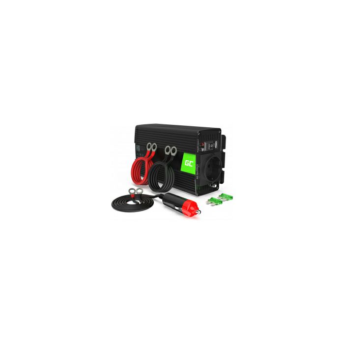 Green Cell strujni inverter 12V na 230V, 300W/600W (INV01DE)