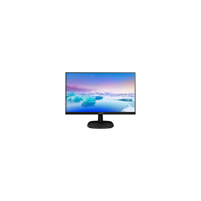 Monitor Philips 24" 243V7QJABF/00 (23.8") 16:9 Full HD (1920×1080) IPS W-LED, 4ms, VGA/HDMI/DP, zvučnici, crni