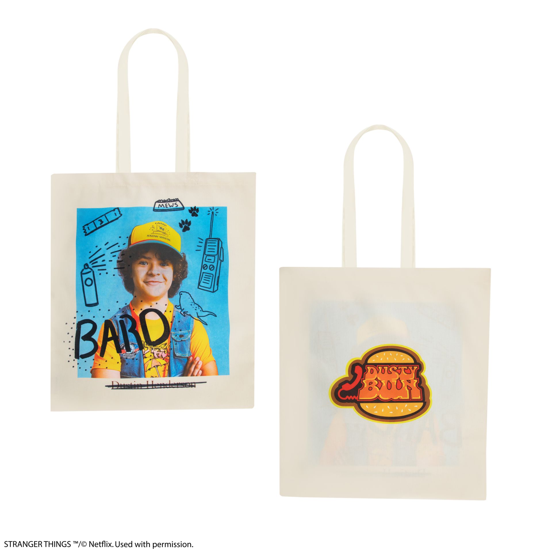CINEREPLICAS: STRANGER THINGS - TOTE BAG - DUSTIN