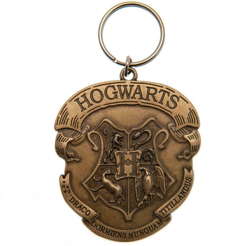 PYRAMID Harry Potter Hogwarts crest metal keychain