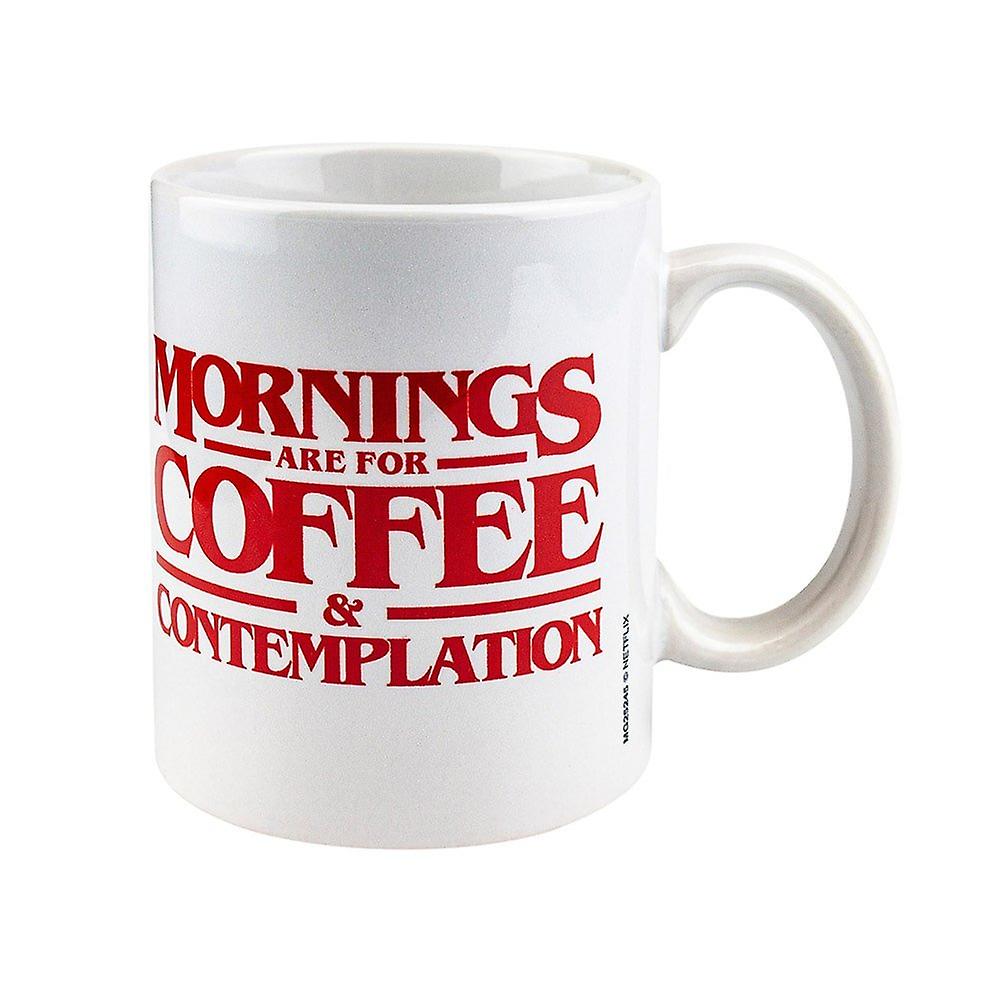 PYRAMID Stranger Things coffee and contemplation mug