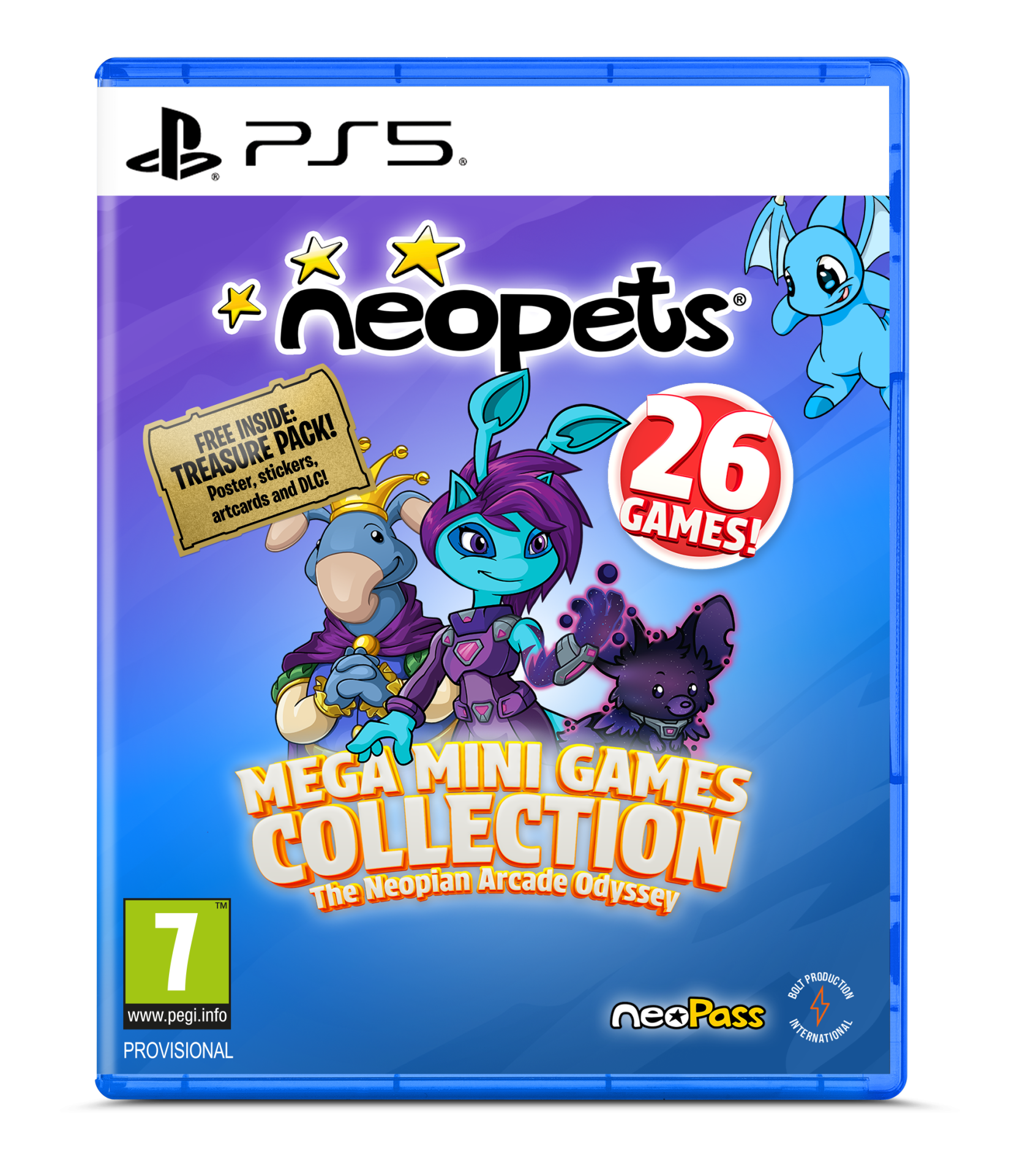 Neopets: Mega Mini Games Collection - Day 1 Edition (Playstation 5)