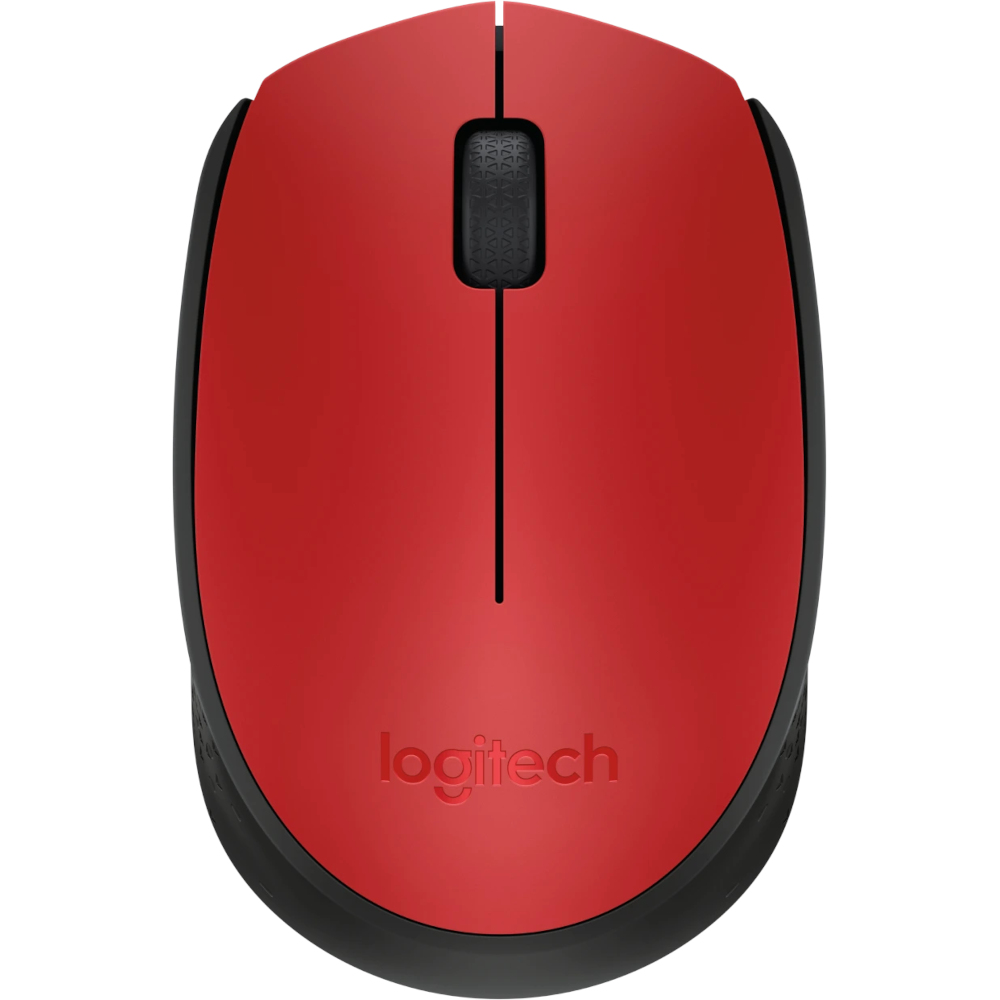 LOGITECH M171 Wireless Mouse (crveni)