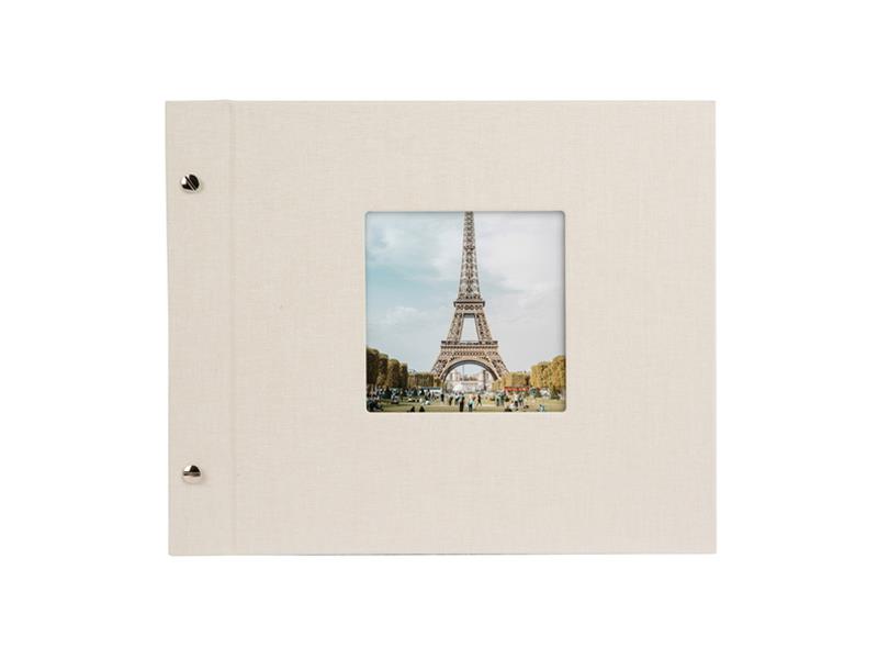 GOLDBUCH foto album Bella Vista bijele stranice 30x25 sivi - 06060382