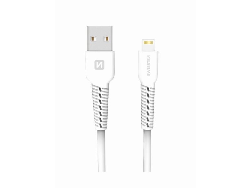 SWISSTEN kabel USB/Lightning, 2A, 1m, bijeli - 03080083