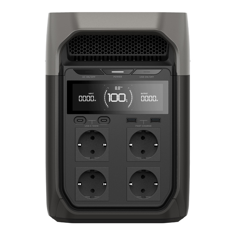 Set: EcoFlow Delta 3 power station + 400W photovoltaic panel.