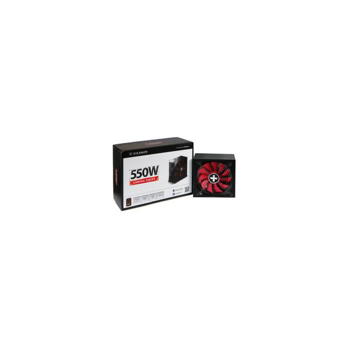 Xilence 550W Gaming, ATX 2.4 80+ BRONZE, aktivan PFC, 2×PCIe, 6×SATA, 20+4-pina, 120mm ventilator, crno