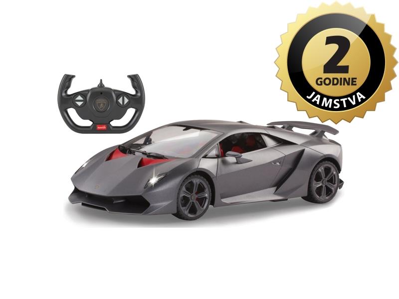 Jamara auto na daljinsko upravljanje DELUX Lamborghini Sesto Elemento, sivi 1:14 - 18050084