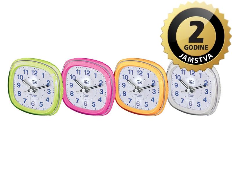 TREVI budilica, quartz, snooze, razne boje SL3050S - 19040031