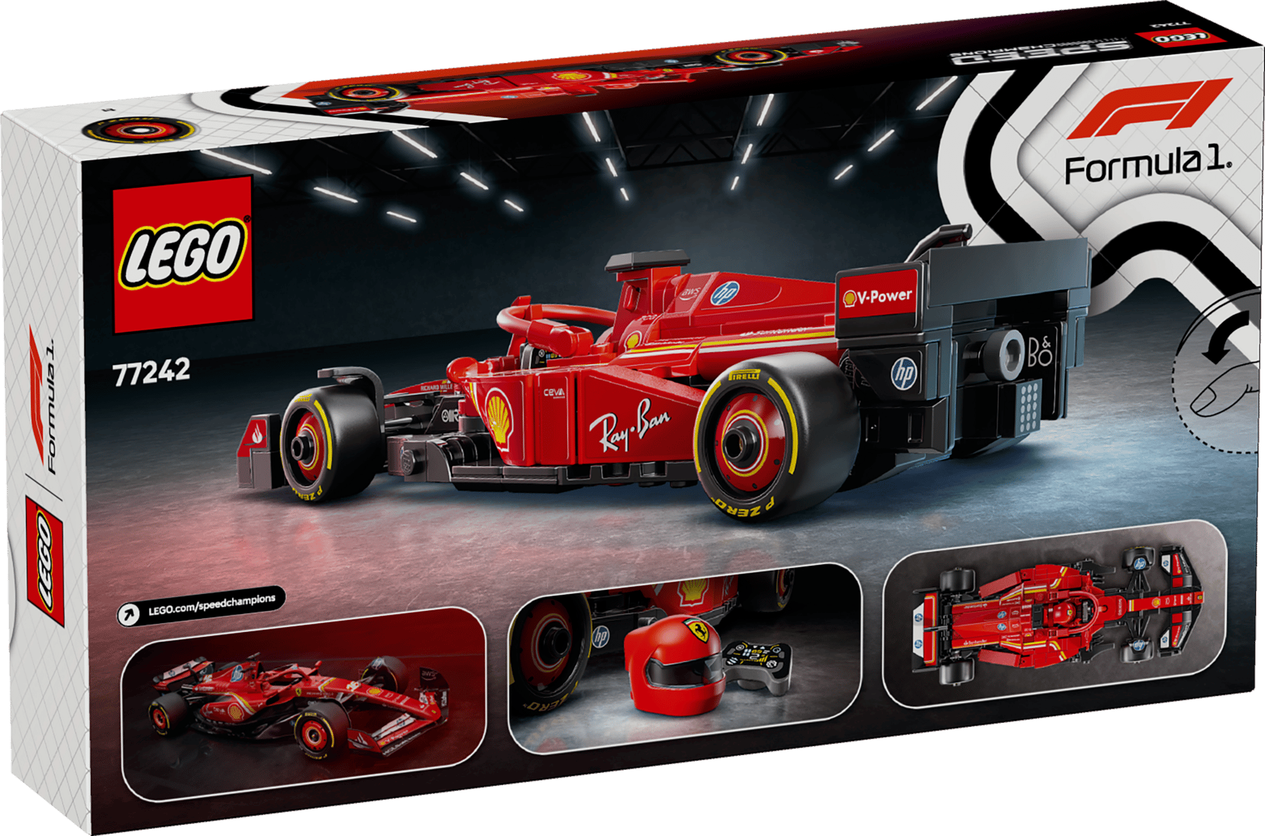 LEGO SPEED CHAMPIONS - FERRARI SF-24 F1 RACE CAR #77242