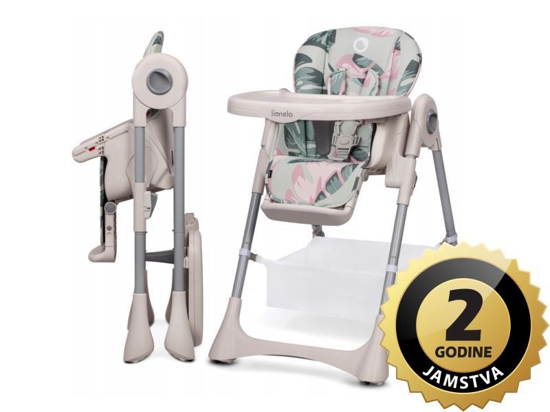 Lionelo dječja hranilica ZANNA, roza - 21040070