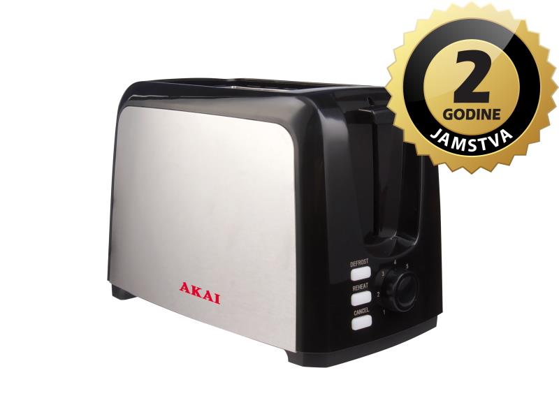AKAI toster, 800W, vertikalni, dupli, bijeli ATO-310 - 19160007