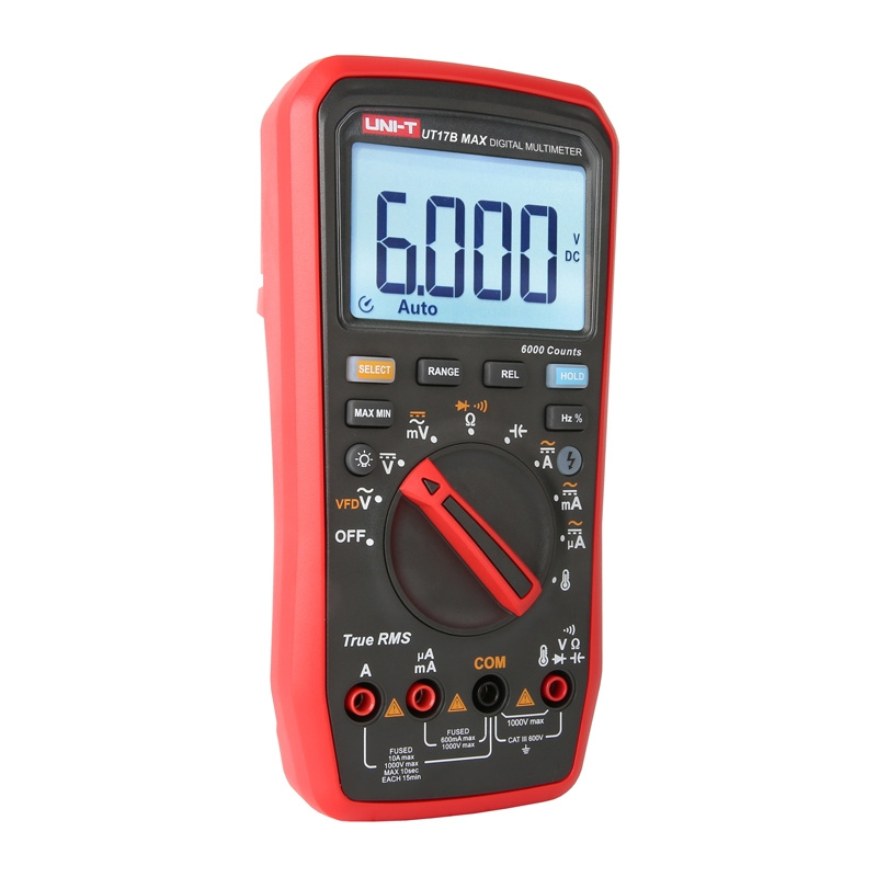 Uni-T True RMS UT17B MAX Digital Multimeter