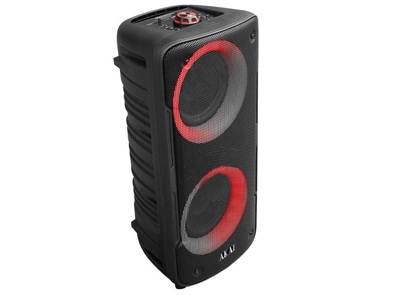 AKAI karaoke 8W, FM, BT, TWS, USB, LED svjet, microSD, bate, daljinski ABTS-TK19 - 05190165