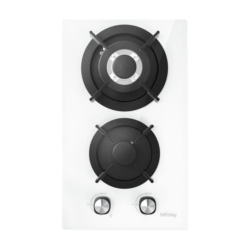 ISEASY MGBG-312A gas hob, 2 burners (white)
