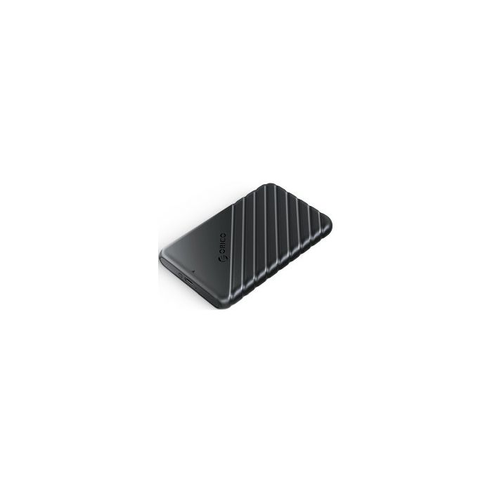 Orico vanjsko kućište 2.5" SATA HDD/SSD, do 9.5 mm, tool free, USB3.1 Gen1 tip-C, crno (ORICO-25PW1C-C3-BK-EP)