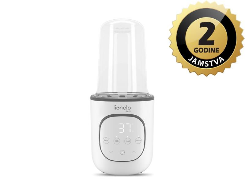 Lionelo grijač bočica i sterilizator, 5 u 1, odmrz, brzo gr, bijelo THERMUP 2.0 - 21040078