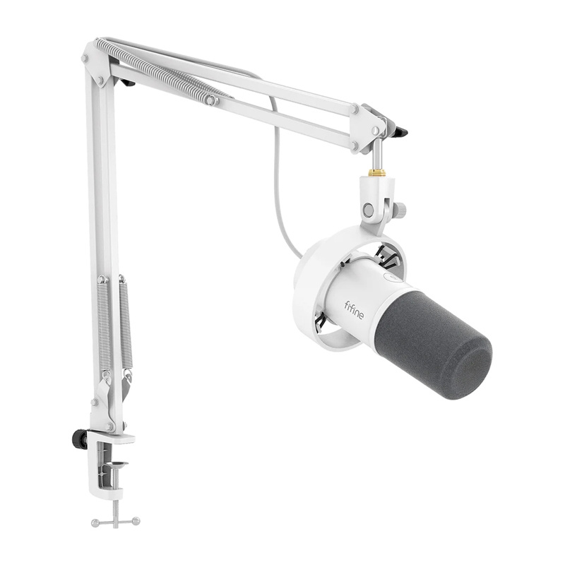 Fifine K688CT Dynamic Microphone (White)