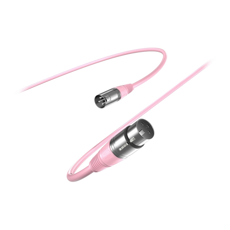 Fifine XLR L9C Cable, 180 cm (Pink)