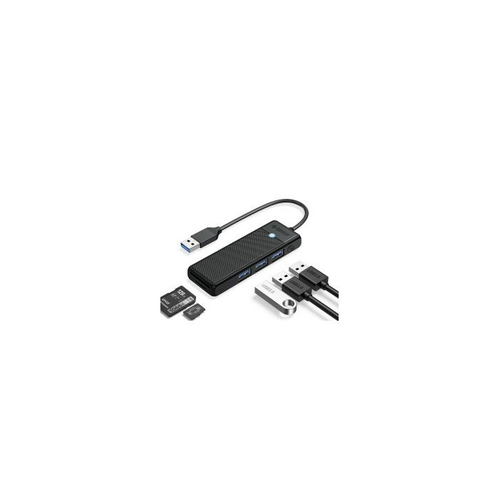 ORICO PW 4-Portni USB 3.0 Hub,Tip-A, crni (ORICO-PAPW3AT-U3-015-BK-BP)