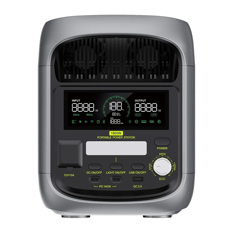 FOSSIBOT F1800 1800W Charging Station (Gray)