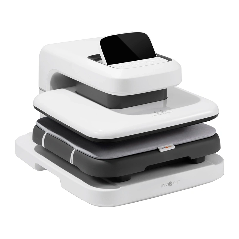 HTVRONT Auto 2 Digit Heat Transfer Press (White)