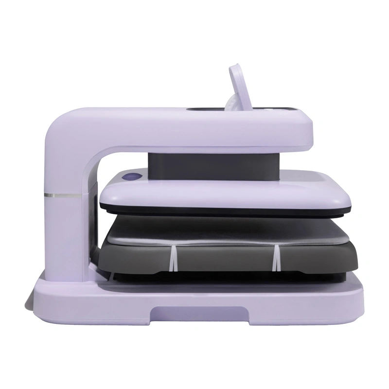 HTVRONT Auto 2 Digit Heat Transfer Press (Purple)