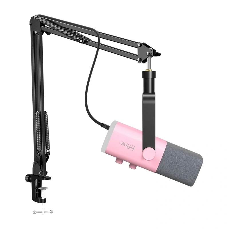 Fifine AM8T Gaming Microphone (Pink)