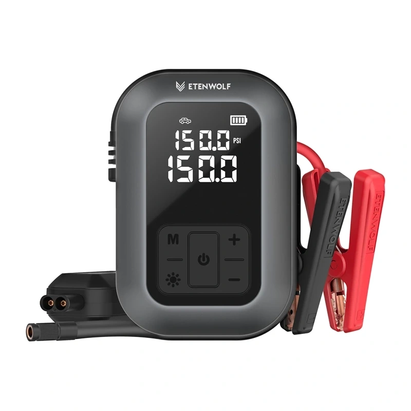 Etenwolf X5 Pro Max Car Air Compressor, 11.03 bar, 8000 mAh