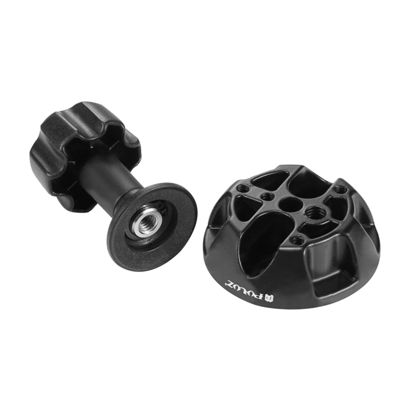 Puluz 75 mm Flat-to-Bowl Adapter for Fluid Head