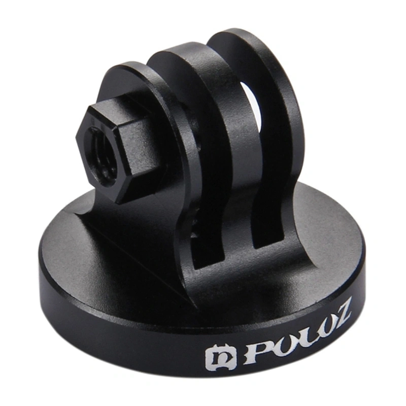 Puluz Mount with 1/4" CNC Thread for Action Cameras (Black)