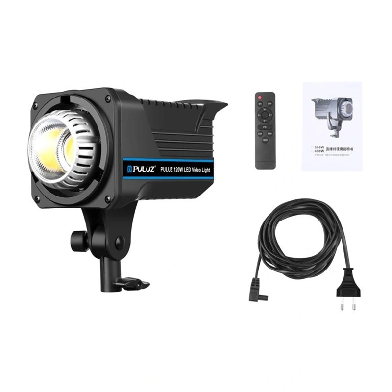 Puluz 120 W LED Studio Light with Color Temperature Control and Remote Control