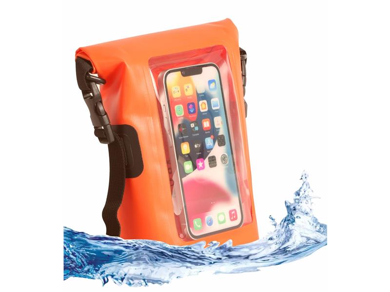 SWISSTEN vodootporna torba za stvari i mobitel, 2 l, narančasti - 03090019