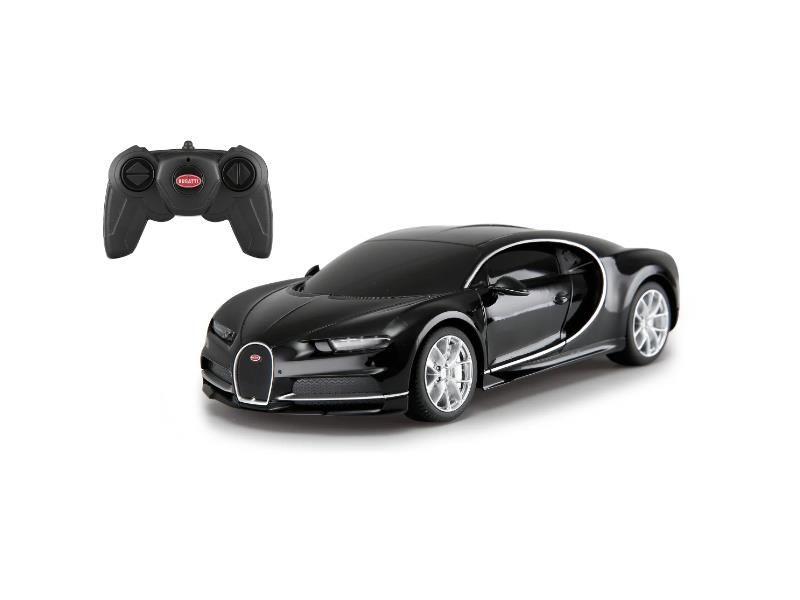 Jamara auto na daljinsko upravljanje DELUX Bugatti Chiron, crni 1:24 - 18050097