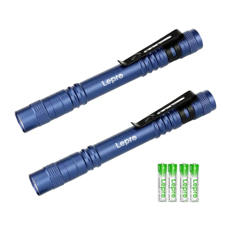 LEPRO 120023L-BU-2 Flashlight, 2-pack