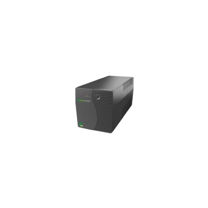 Elsist UPS NemoLED 160 1600VA/600W, Line-Interactive, 4×Schuko, 2x 12V/7Ah, 10min. autonomija