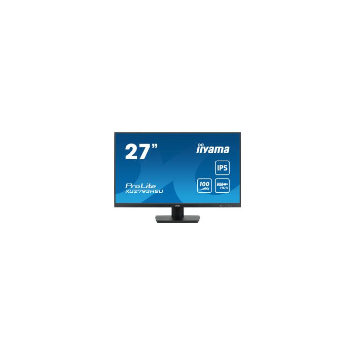 IIYAMA 27" XU2793HSU-B6 1920×1080 IPS, 100Hz, 4ms, 250cd/m2, HDMI/DP, 2×USB2.0, zvučnici, crni