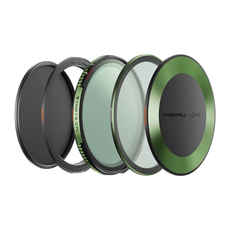 Variable ND/CPL filter set Freewell Brandon Li 82mm