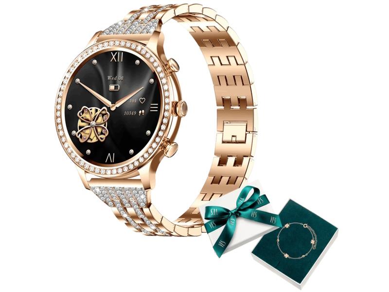 MANTA pametni sat, BT, brojne funkcije, zlatni SWD01GD - 18060035