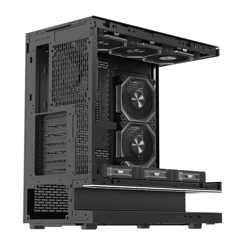 Computer case DarkFlash F1 +6 Fans (Black)