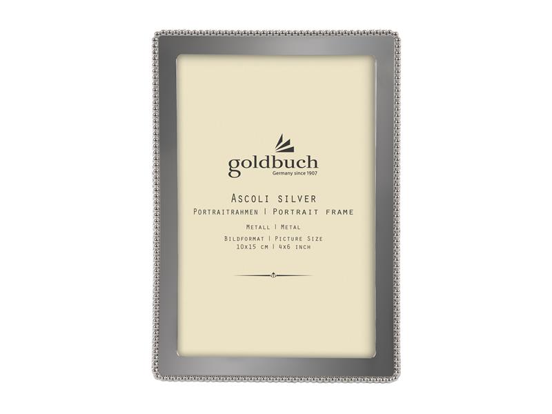 GOLDBUCH foto okvir Ascoli 10x15cm, srebrni - 06070591