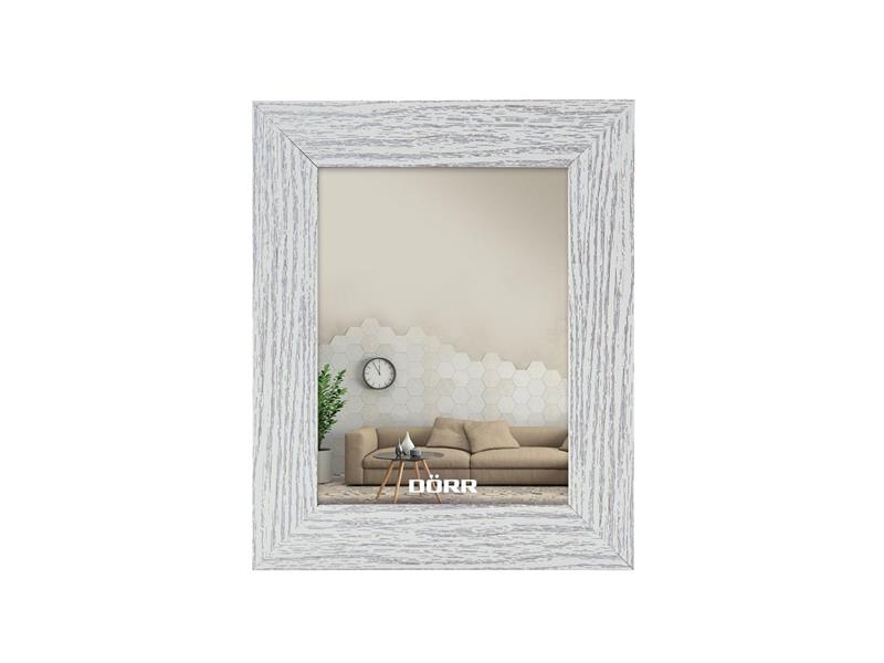 DORR Cottage foto okvir plastični imitacija drvo 13x18 bijeli - 06060646