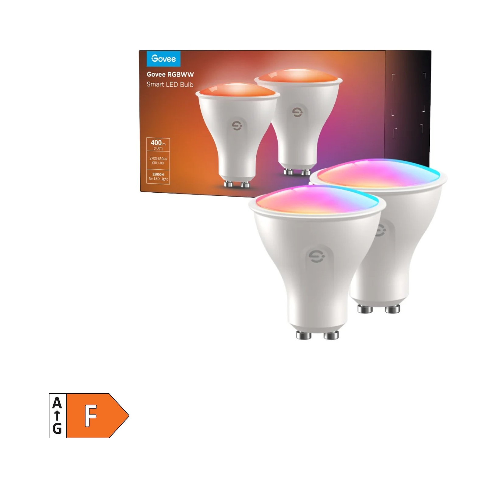 GOVEE RGBWW LED BULB GU10 2-PACK